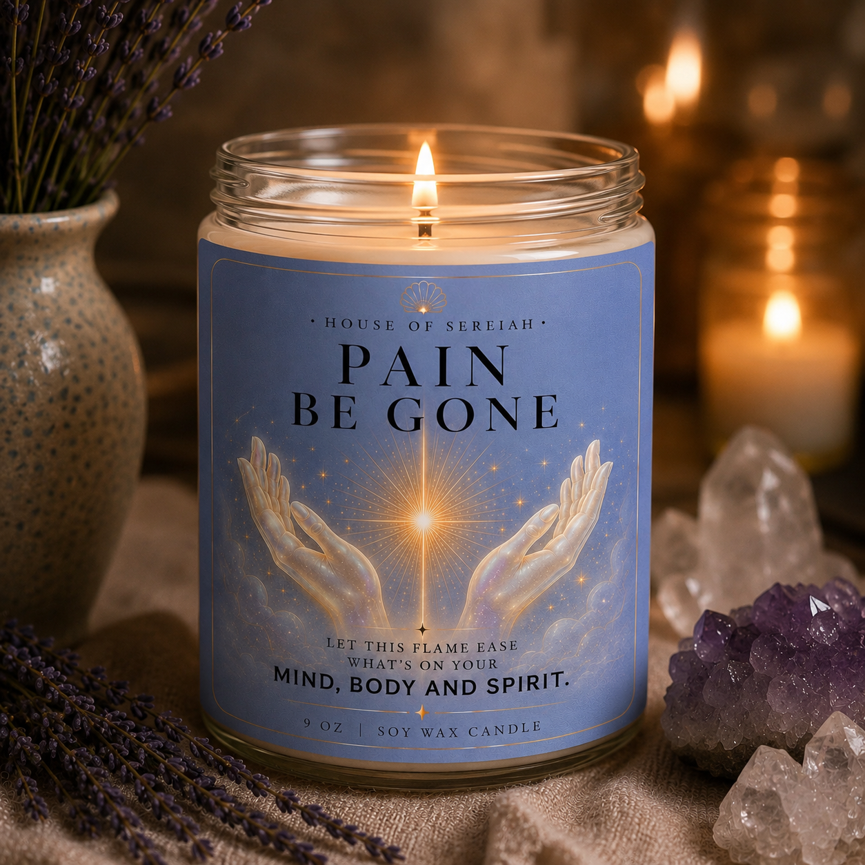 Pain Be Gone Spiritual Candle