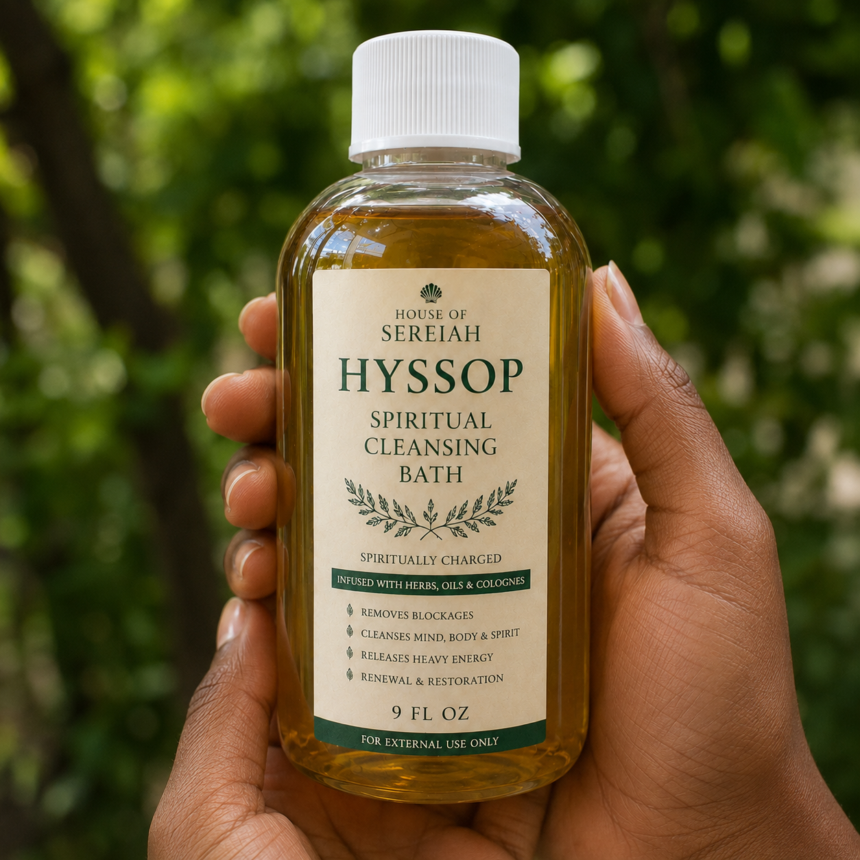 Hyssop deep cleansing spiritual bath