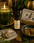 Money drawing prosperity oil