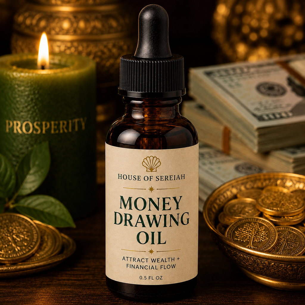 Money drawing prosperity oil